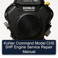 Kohler Command Model CH5 5HP Engine Manual de servicio y reparación 