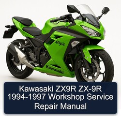 1994-1997 Kawasaki Ninja ZX9R ZX-9R Service Repair Workshop Manual PDF