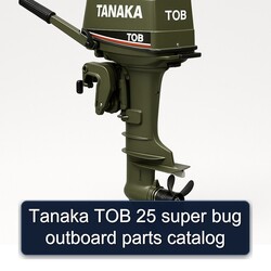 Tanaka TOB 25 Super Bug Outboard Parts Catalog PDF