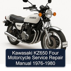 1976-1980 Kawasaki KZ Series KZ650 Four Motorcycle Service Repair Workshop Manual PDF