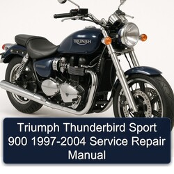 1997-2004 Triumph Thunderbird Sport 900 Service Repair Workshop Manual PDF