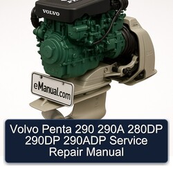 Volvo Penta 290 290A 280DP 290DP 290ADP Service Repair Workshop Manual PDF