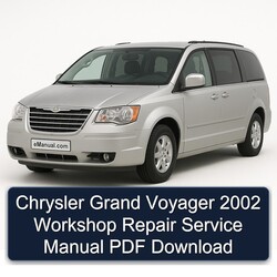 2002 Chrysler Grand Voyager Service Repair Workshop Manual PDF