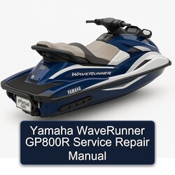 Yamaha Waverunner GP800R Service Repair Workshop Manual PDF
