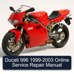 1999-2003 Ducati 996 Online Service Repair Workshop Manual PDF