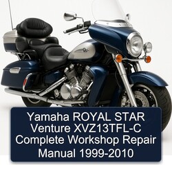 1999-2010 Yamaha Royal Star Venture Xvz13tfl-c Service Repair Workshop Manual PDF