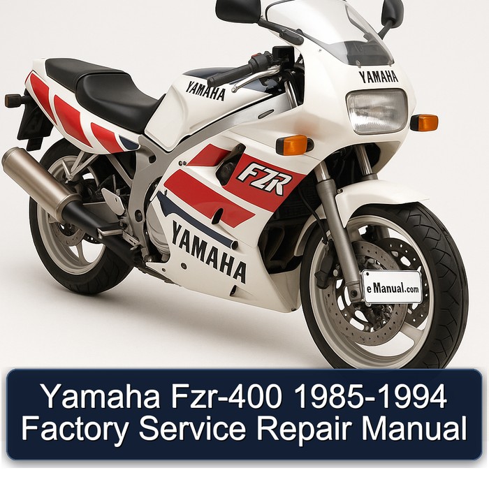 1985-1994 Yamaha FZR Models FZR-400 Service Repair Workshop Manual PDF