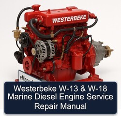 Westerbeke W-13 W-18 Marine Diesel Engine Service Repair Workshop Manual PDF