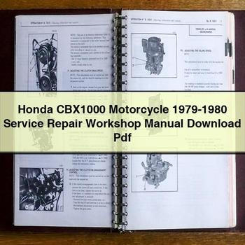1979-1980 Honda CBX Models CBX1000 Motorcycle Service Repair Workshop Manual PDF