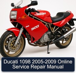 2005-2009 Ducati 1098 Online Service Repair Workshop Manual PDF