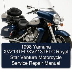 1998 Yamaha Royal Star Venture Xvz13tfl/xvz13tflc Motorcycle Service Repair Workshop Manual PDF