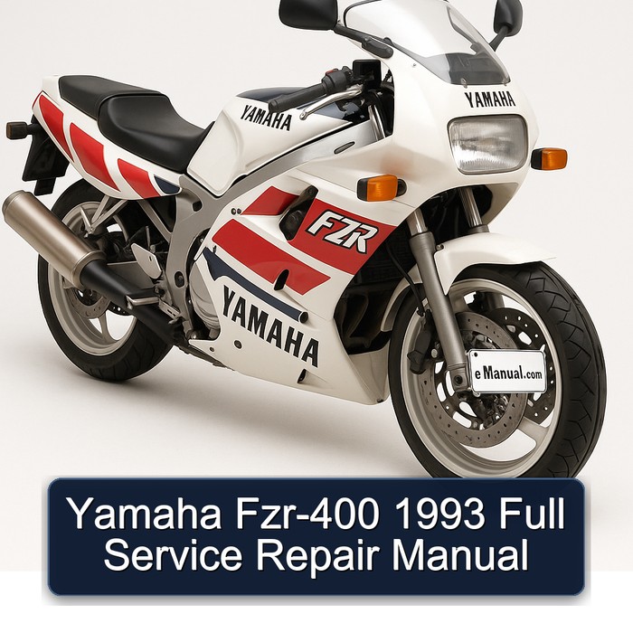 1993 Yamaha FZR Models FZR-400 Service Repair Workshop Manual PDF