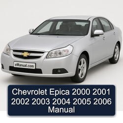 2000-2006 Chevrolet Epica Service Repair Workshop Manual PDF