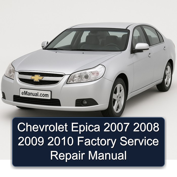 2007-2010 Chevrolet Epica Service Repair Workshop Manual PDF