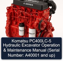 Komatsu Pc400lc-5 Hydraulic Excavator Operation (serial Number: A40001 Up) Service Repair Workshop Manual PDF