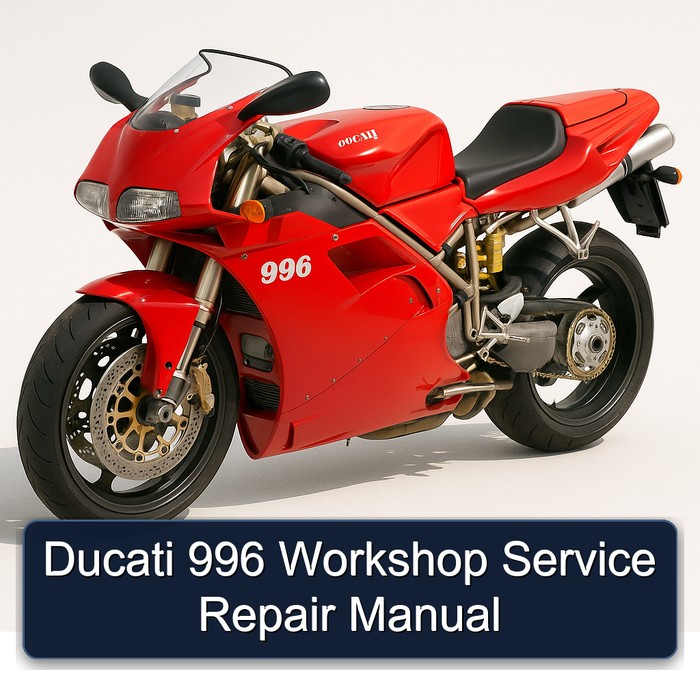 Ducati 996 Service Repair Workshop Manual PDF