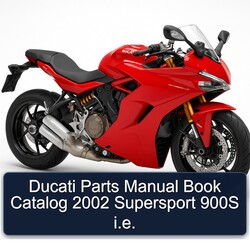 2002 Ducati Supersport Catalog 900S I.e Parts PDF