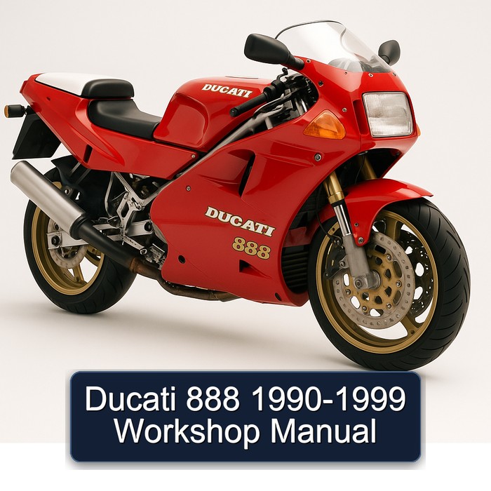1990-1999 Ducati 888 Service Repair Workshop Manual PDF