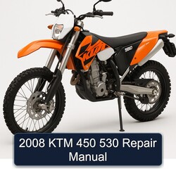 2008 KTM 450 530 Service Repair Workshop Manual PDF