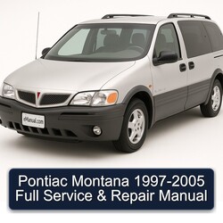 1997-2005 Pontiac Montana Service Repair Workshop Manual PDF