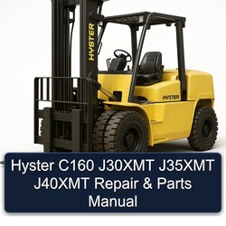 Hyster C160 J30XMT J35XMT J40XMT Parts Catalog PDF
