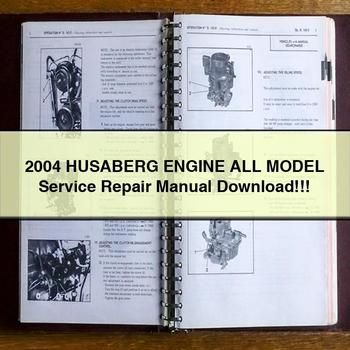 2004 Harley Davidson Model S Husaberg Engine All Service Repair Workshop Manual PDF