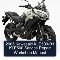 2005 Kawasaki Versys Kle500-b1 KLE500 Service Repair Workshop Manual PDF