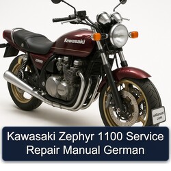 Kawasaki Zephyr 1100 German Service Repair Workshop Manual PDF