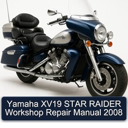 2008 Yamaha Royal Star Venture XV19 Raider Service Repair Workshop Manual PDF