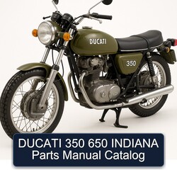 Ducati 350 650 Indiana Parts Catalog PDF