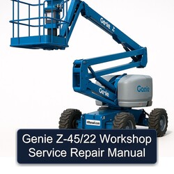 Genie Z-45/22 Service Repair Workshop Manual PDF