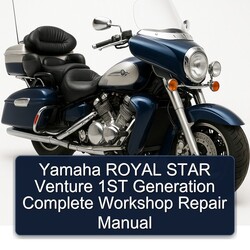 Yamaha ROYAL STAR Venture 1ST Generation Complete Workshop Repair Manual 