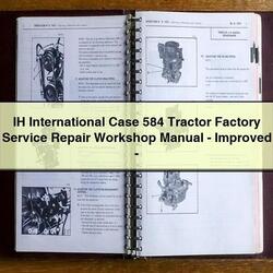 IH International Case 584 Tractor -improved Service Repair Workshop Manual PDF