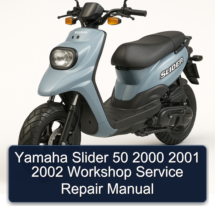 2000-2002 Yamaha Slider EW50 50 Service Repair Workshop Manual PDF