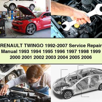 1992-2007 Renault Twingo Service Repair Workshop Manual PDF