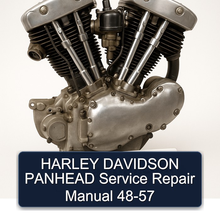 Harley Davidson Panhead 48 57 Service Repair Workshop Manual PDF