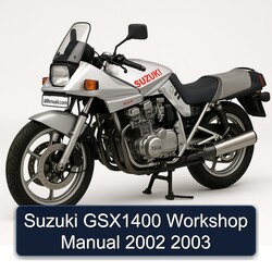 2002-2003 Suzuki GSX Series GSX1400 Service Repair Workshop Manual PDF