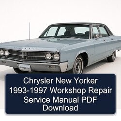1993-1997 Chrysler New Yorker Service Repair Workshop Manual PDF