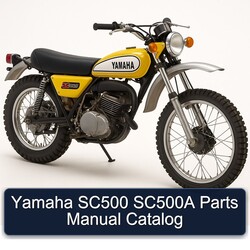 Yamaha SC500 SC500A Parts Catalog PDF