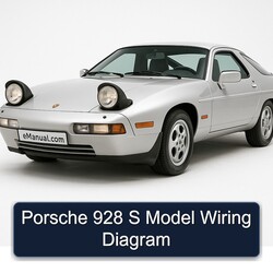 Porsche 928 S Model Electrical Wiring Diagrams PDF