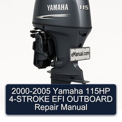 2000-2005 Yamaha 115HP 4-stroke EFI Outboard Service Repair Workshop Manual PDF