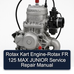 Rotax FR 125 Kart Engine- MAX Junior Service Repair Workshop Manual PDF