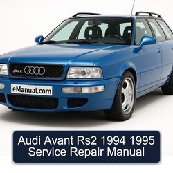 1994-1995 Audi RS2 Avant Service Repair Workshop Manual PDF