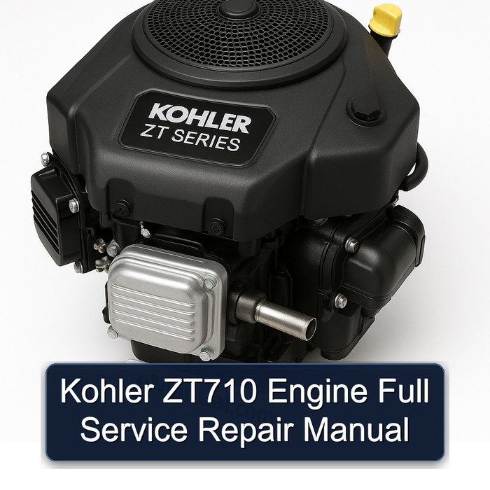 Kohler ZT Series ZT710 Engine Service Repair Workshop Manual PDF