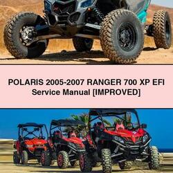 2005-2007 Polaris - Ranger 700 XP EFI Service Repair Workshop Manual PDF