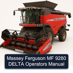 Massey Ferguson MF 9280 Delta Operators Operator's Manual PDF