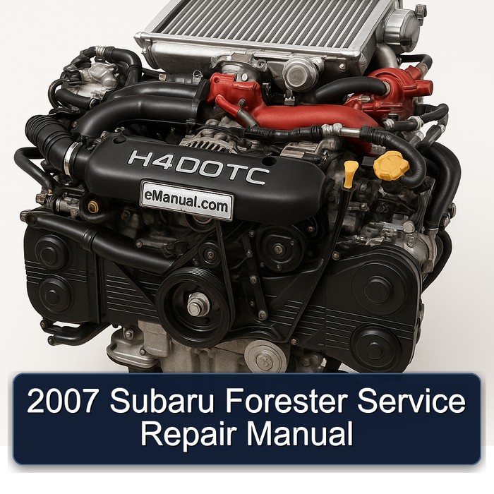 2007 Subaru Forester Service Repair Workshop Manual PDF