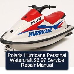 Polaris Hurricane Personal Watercraft 96 97 Service Repair Workshop Manual PDF