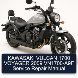 2009 Kawasaki Vulcan 1700 Voyager Vn1700-a9f Service Repair Workshop Manual PDF
