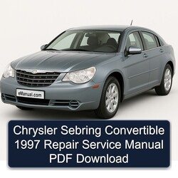 1997 Chrysler Sebring Convertible Service Repair Workshop Manual PDF